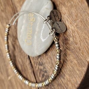 B2812 Alex and Ani wonder and flow bracelet